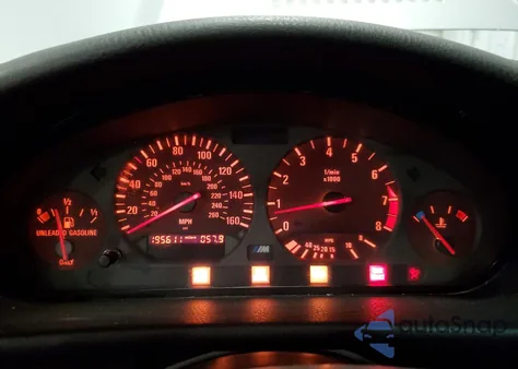 1997 BMW M3 из США, поврежденный, VIN WBSBG9325VEY77284